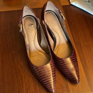 Joan and David heels